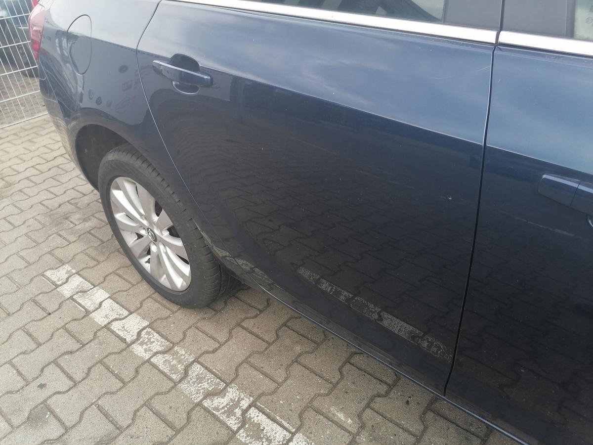 Opel Astra J Sportsturer original T&uuml;r hinten rechts Z22A Ozeanblau Kombi Rohbau Bj.2011